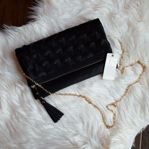 URBAN EXPRESSIONS VEGAN LEATHER CLUTCH PURSE